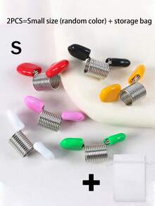 DIY Beading Accessories: Spring-Loaded Bead Stopper Clips (With Protective Rubber Sleeve) – Prevent Beads From Slipping – Essential Tool For Handmade Jewelry Making - Multicolor - View 15
