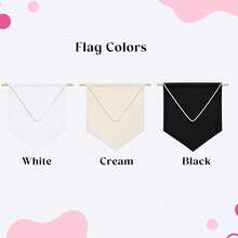 Banner Nama Kamar Bayi yang Dipersonalisasi, Bendera Kamar Bayi Bordir, Papan Nama Kustom, Dekorasi Dinding Kamar Bayi, Hadiah untuk Bayi Baru Lahir, Papan Petunjuk untuk Acara Baby Shower - MultiWarna - View 6