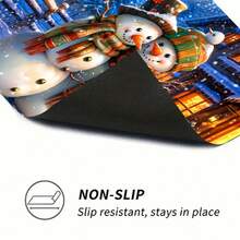 1pc Christmas Themed Printed Pattern Dish Drying Mat, Kitchen Countertop Bowl & Plate Rubber Backing Drying Mat, Party Decoration, Super Absorbent Stain-Hiding Dish Drying Mat, Soft Diatomaceous Earth With Rubber Backing Multi-Functional Kitchen Home Mat, Quick-Dry Mat For Coffee Machine & Dish Rack, Kitchen Countertop Coffee Mat & Dish Drying Mat - LL LSD034 - View 8