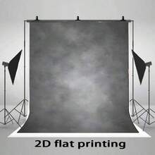 2D Flat Banner Grey Gradient Vintage Abstract Texture, Suitable For Portrait Photography Studio Props, Portrait Photography Banners, - 1 - View 3