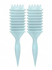 Hair brushes-EU+UK 2035brushes Curly Hair Comb - Anti-Static Nylon Bristles, Suitable For Curly Hair, Smooths And Defines Natural Curls, Reduces Frizz And Split Ends, Unisex - Multicolor - View 32