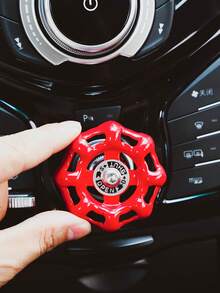 Cute Car Air Conditioner Knob Cover Deciration Universal For Gear Shift Knob Rotation Deciration Women Men Valentine's Day Birthday Festival Gift Interior Accessories Stuff - Valve - View 5