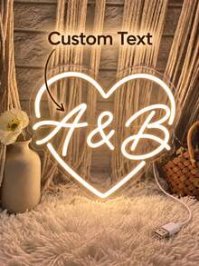 Custom LED Neon Lights, Personalized Wall And Bedroom Decorations, USB Powered, RGB Color-Changing, Music Sync, App Control, For Weddings, Birthdays, Parties, Garden, Balcony, Dorm - Multicolor - View 2
