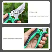 Ergonomic Handle Professional Heavy-Duty Pruning Shears, Suitable For Trimming Thick Branches, Flower Arranging, Landscaping, Garden Pruning, Random Color, Sharp, Durable, Labor-Saving Cutting And Gardening Tool, Ideal Gift - Multicolor - View 7