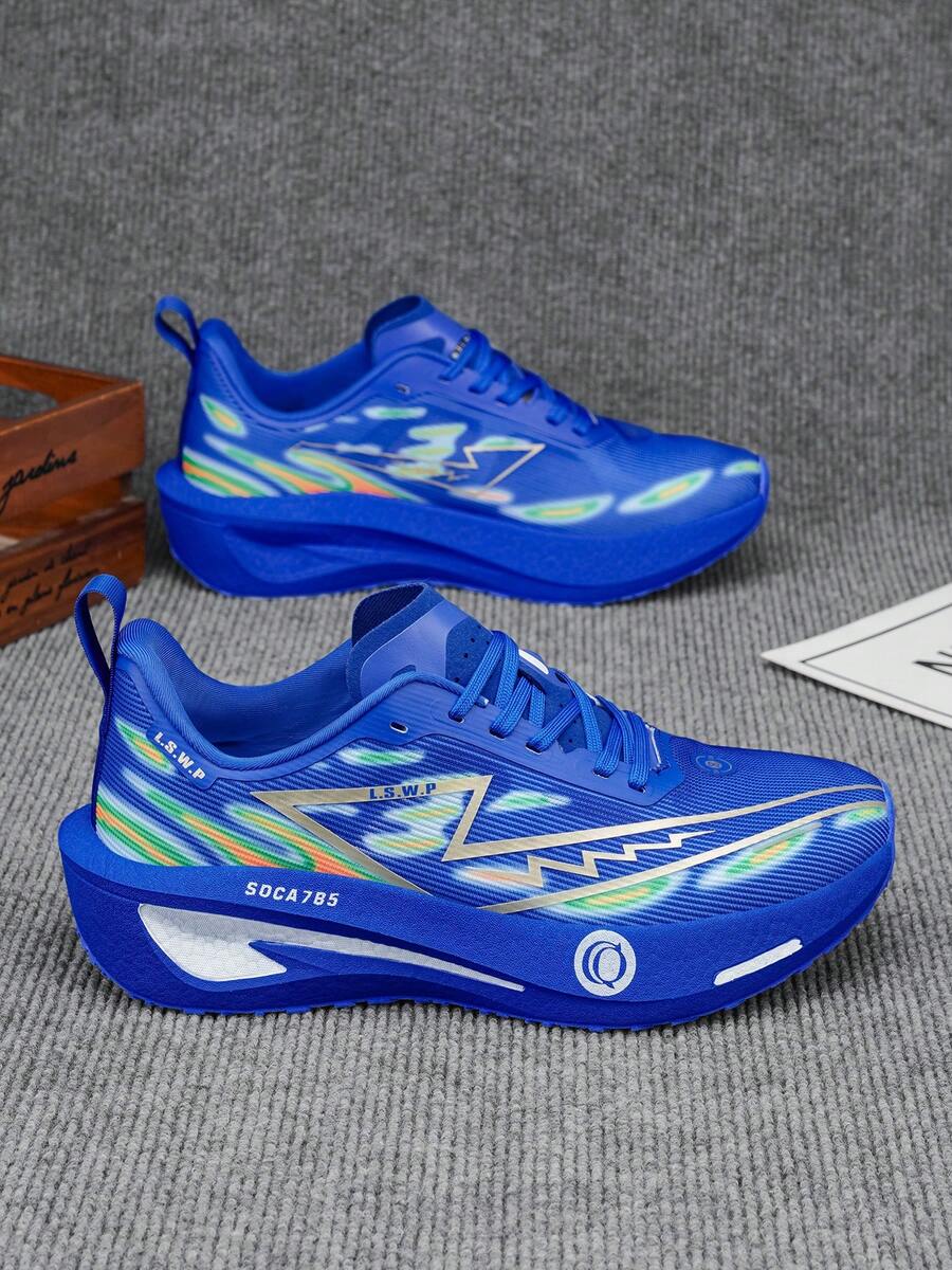 Men's Running Shoes With Built-In Carbon Plate, Suitable For Outdoor Road, Marathon Running, Gym Workout, Off-Road Hiking, Hiking Sports Shoes, All Seasons