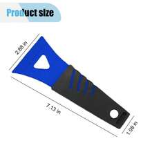 Ice Scraper For Car Windshield, No Scratch Plastic Ice Shovel Tools For Winter, Window Ice Snow Frost Removal Tool Accessories For Cars, Trucks, SUVs (8PCS) - Multicolor - View 2