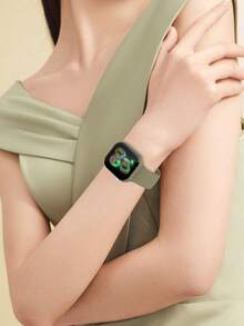 3件組男女通用運動休閒手錶殼，適用於 40mm 41mm 42mm 44mm 45mm 46mm 49mm，防摔防刮硬 PC 與強化玻璃 2 合 1 手錶殼，兼容 Series Ultra SE 12 11 10 9 8 7 6 5 4，3 色組合裝，觸控靈敏，易於佩戴，全方位保護手錶殼 - 橄欖綠+酒紅色+黑色 - 查看 10