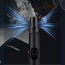 2PCS Windproof Jet Flame Lighter - Refillable Adjustable Butane Lighter With Lock, Suitable For Outdoor Camping BBQ, Ideal Gift Set (Gas Not Included) - View 8