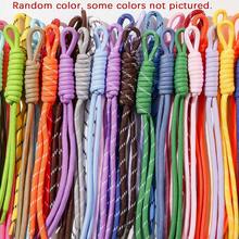 10/20pcs Colorful Nylon Rope DIY Handmade Weaving Set, Keychain And Backpack Decoration Materials, Handmade Accessories, Great Halloween Gift - A - View 8
