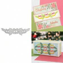 Christmas Lace Decorative Metal Cutting Dies, Suitable For DIY Scrapbooking Decoration, Craft Die Cutting, Embossing Card Making Template, Scrapbook And Craft Photo Album Decoration - LG26-8371 - View 6