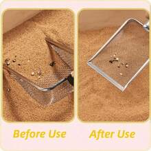 Stainless Steel Cat Litter Scoop, Easy To Clean Durable Pet Waste Shovel, Convenient For Cleaning Cat Feces - View 7