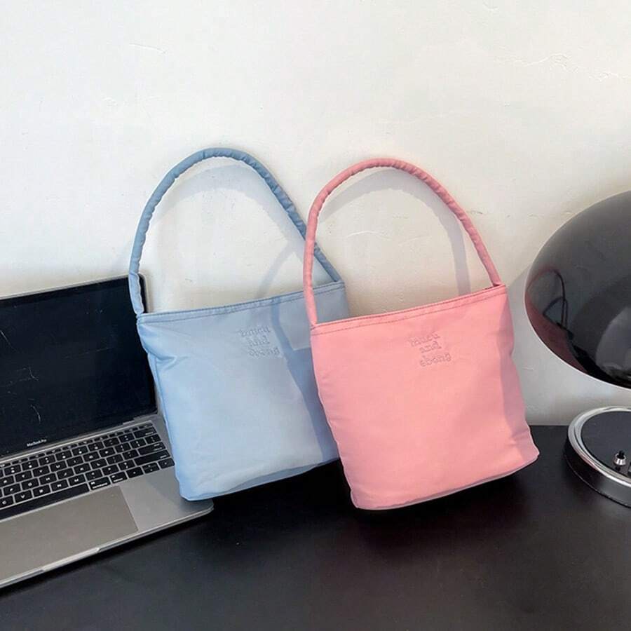 2pcs 2026 New Style Bucket Bag Women Casual Commute Versatile Underarm Bag Gift Bag