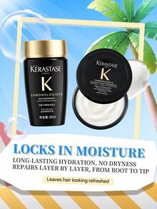 Kérastase KERASTASE NOURISHING HAIR CARETRAVELDUO Shampoo 80ml + Treatment 75ml - Sampo mini 80ml + Perawatan 75ml - View 3