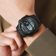 SKMEI 2726 Men Sport Digital Watches Fashion Waterproof Wristwatch - Black and White - View 4