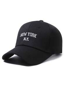 2件裝 NEW YORK 字母刺繡棒球帽 卡車帽 男女通用 春秋款 旅行度假沙灘休閒街頭時尚帽 - 2件 紐約 - 查看 5