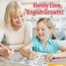 English Phonics & CVC Words Practice Notebook, Word Families, Sound It Out, Spelling, Sentence Building, Reading Comprehension, Word Recognition, Picture Vocabulary, Reading & Writing Activities - English Phonics Practice - View 7