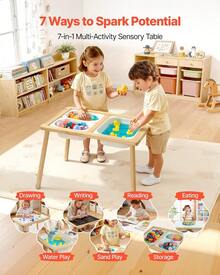 Kids Tables & Chairs - Khaki - View 7