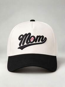 1pc Women's Dual-Color Embroidered Baseball Cap, Adjustable Design, Perfect For Hiking, Climbing, Travel Sun Protection And Daily Wear - Multicolor - View 12