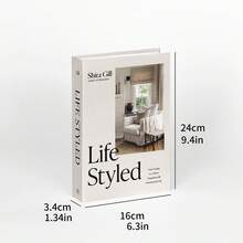 2/3pcs Home Fashion Realistic Book Decor, Luxury Decorative Books, Living Room Decor, Home Decor, Coffee Table Books, Modern Fashion Decorative Books, Stackable Display Books, Hotel Decor, Gift - Decor Book - View 10