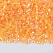 3100pcs Multi-Color Jelly AB Resin Rhinestones 3mm AB Colorful Flat Back Crystals DIY Glitter Set, Colorful Rhinestones For Handmade DIY, Suitable For DIY Phone Case Decoration, Shoe Accessories, Christmas Gifts - 3mm 3100pcs - View 11
