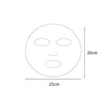100/200/500/1000pcs Plastic Disposable Face Mask Covers Neck Mask Patches, Evaporation Prevention Moisturizing Mask Paper Transparent Mask Packaging, Plastic Mask Covers For Home And Salon - Multicolor - View 3