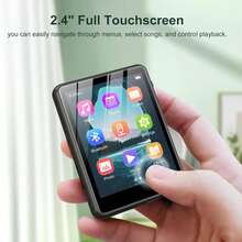 ZAQE-M4 64GB/128GB MP3 Player, Portable Multi-Function Music Player With Bluetooth 5.3, 2.4" Touchscreen, HD Built-In Speakers, FM Radio, Alarm Clock, Voice Recorder, E-Book - View 9