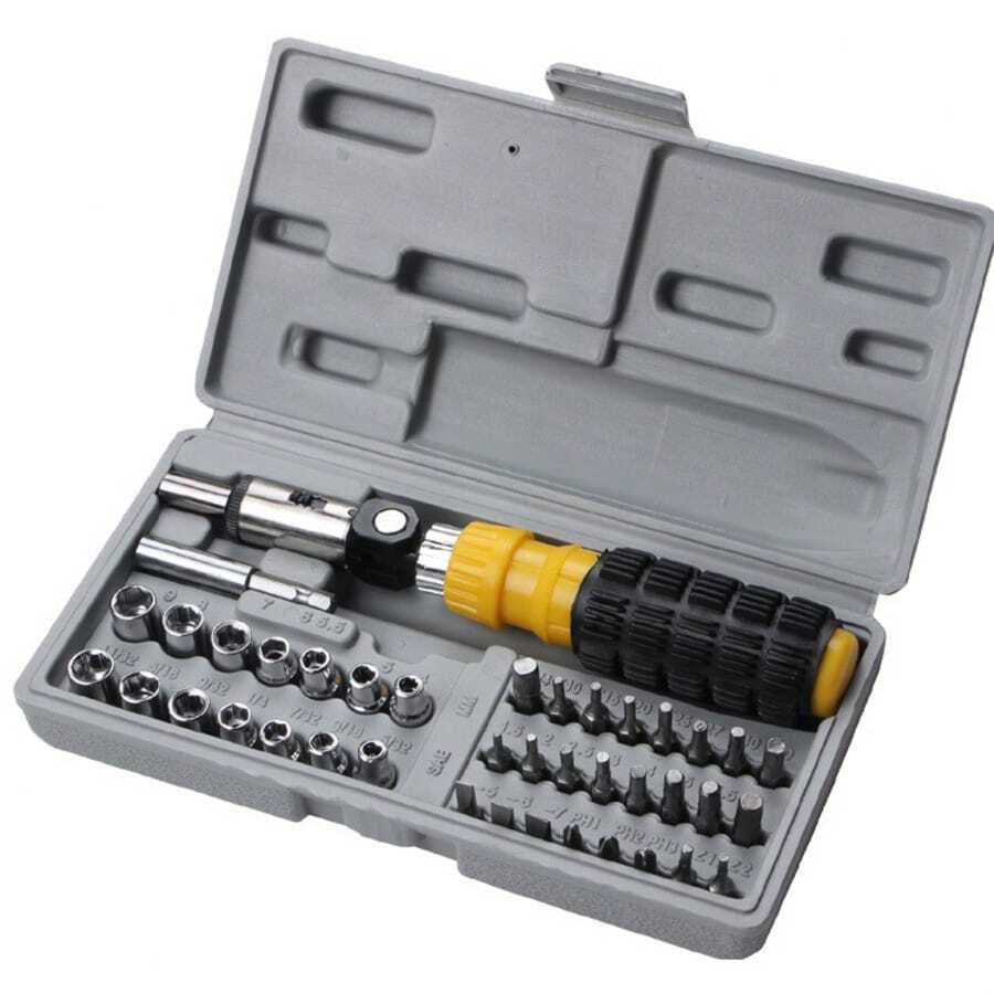 41Pcs Multi-Function Screwdriver Hardware Tool Set, Screwdriver Bits ...