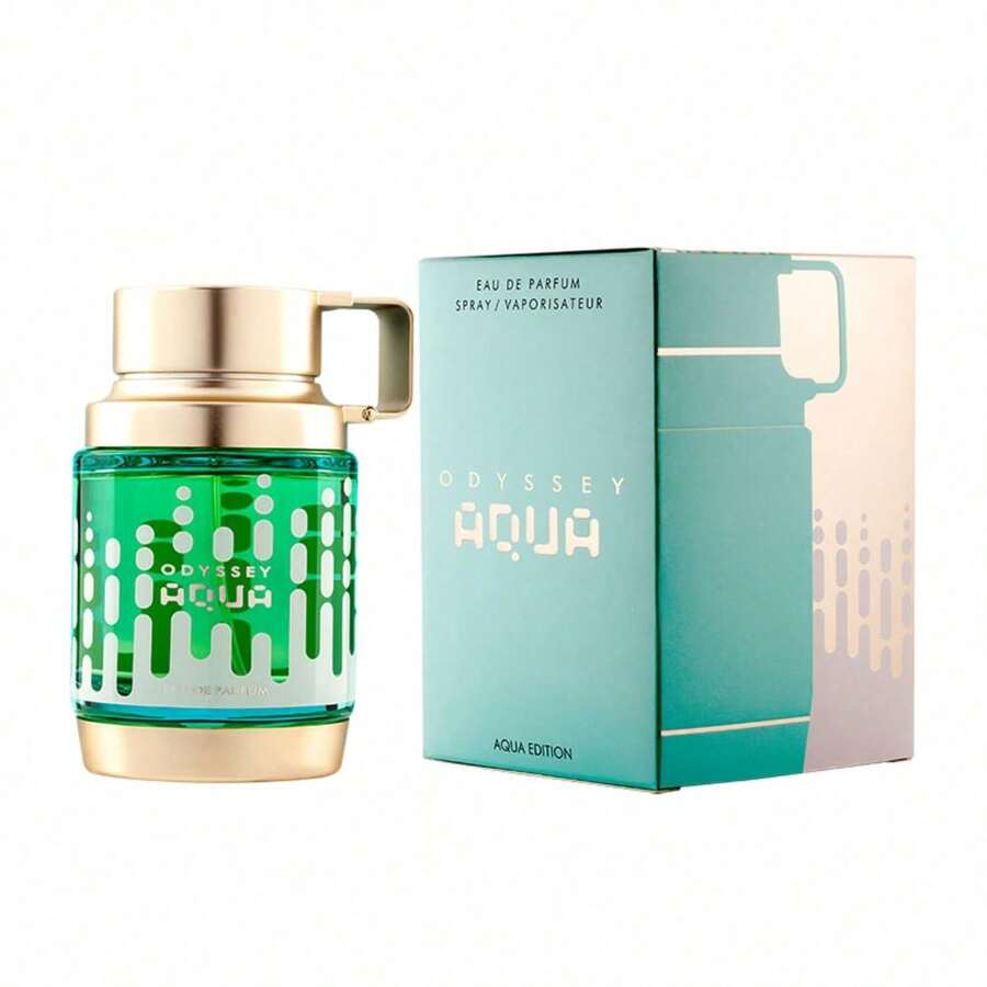 Odyssey - Aqua Edition by Armaf for Men - 3.4 oz EDP Spray - Afrutado y cítrico - Ver 1