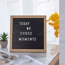 2pcs Letter Message Board Decor Craft DIY, Suitable For Home Decor, Photo Props, Birthday, Graduation Gifts And More - 1PC - View 1