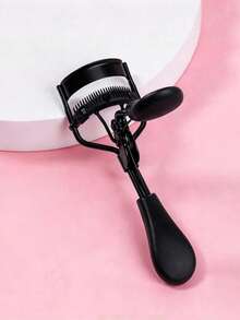 2/1pc Eyelash Curler, Wide-Angle Curling Mascara Applicator, Beginner-Friendly, Women's Product, Naturally And Long-Lasting Styling, Portable Eyelash Tool, Eye Care Tool - Black - View 6