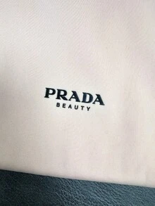 Prada Reversible Drawstring Backpack - Black & Pink Waterproof Nylon Shoulder Bag, 36x43cm Large Capacity Lightweight Daily Backpack, Suitable For Travel, Beach, Shopping And Daily Commute. - Pink - View 6