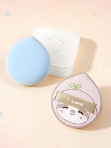MAANGE 2/4pcs Large Air Cushion Powder Puff Set, Dry And Wet Use, Soft And Flawless, Easy To Blend Makeup Sponge, Multi-Color Makeup Powder Puff, Suitable For Powder, Liquid, Facial Makeup Tools. Comes With Double-Sided Breathable And Dust-Proof Storage Box, Convenient To Carry, Essential Travel Makeup Tool, Also A Great Gift For Women And Girls. - Multicolor - View 4