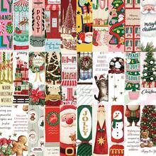 30pcs Christmas Greetings Bookmarks Reading Page Book Markers Paper Cards Creative Gift Decoration - 1 Set - View 12