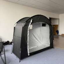 [Fits 2-3 Bicycles] Extra Large Outdoor Bicycle Cover Tent - UV Resistant, Fits 2-2 Bicycles, Portable, Foldable For Garage/Garden Storage - A - View 5