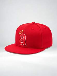 1pc Unisex" A "Embroidery Baseball Cap, Adjustable Design, Sun Protection Hat Suitable For Hiking, Mountaineering, Travel , Outdoor Activities - Multi-color - View 4