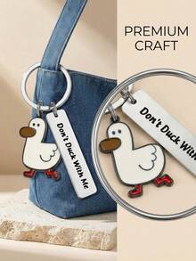 Simple Fashion Wild Niche Creative Animal Duck Pendant, The Best Gift For Girls To Send Girlfriends, Friends And Colleagues. - Multicolor - View 4