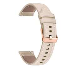سوار ساعة ذكية من الجلد الاصطناعي 20 مم، متوافق مع Forerunner 165/55 و Vivoactive 5/3 و Galaxy Watch 7 40 44 6 5 4 Series و GTS 4 2 Mini 3 2e و Watch GT3 Pro - 20mm - مشاهدة 7