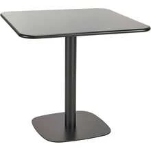 Mesa Tera Cuadrada Negra 80x80 cm para Interior y Exterior - Gris - Ver 9