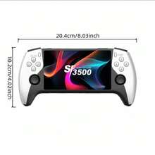 SF3500 Retro Handheld Game Console 5-Inch IPS Screen FHD TV Output Video Game Play - View 8