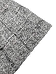 Men's Houndstooth Blazer - Classic Single-Button Casual Jacket, All-Season Business Casual Wear, Slim Fit Suitable For Office, Wedding, Formal Occasions - Light Grey - View 6