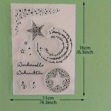 Clear Silicone Stamps Set, German Text Rubber Stamps, Christmas Birthday Greeting Words Stamp, DIY Scrapbooking Card Making Craft Decor - DY-1 - View 19