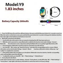 Smart Watch, Unisex, Wireless Voice Call, Weather Warning, Message Notification, Pedometer, Calorie Calculation, Call Log, Compatible With Android And IOS, Best Holiday Gift. - View 11