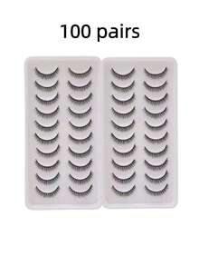 Thickened Natural Single Eyelashes, Suitable For Daily Makeup Use - Black - View 12