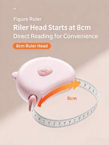1pc Multi-Purpose Automatic Retractable Magnetic Tape Measure, Body Measurement Tape, Fitness Ruler, Soft Tape, Measure Chest Waist Hip, Fitness Measurement Chest Thigh Arm, Fitness Tape Measure, Home Circumference Ruler, Student Portable Soft Tape, Body Measurement Leg Waist Chest Tape, Measuring Ruler - Fitness Measuring Tape - View 10