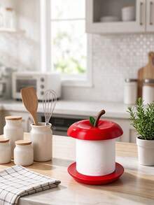 Giá đỡ khăn giấy hình quả táo, giá để cuộn khăn giấy nhà bếp hình quả táo đỏ dễ thương, dành cho người nấu ăn tại gia và người sắp xếp nhà bếp, hộp đựng khăn giấy mặt bàn, trang trí nhà bếp, lưu trữ trên bàn, phụ kiện gia dụng sáng tạo - Nhiều màu - Xem 1