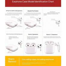 Silicone Earbud Protective Cases Compatible With AirPods Pro 3/Pro 2/Pro, Paired With Colorful Pendant Sets Compatible With Airpods 5/4/3/2/1, Featuring A Floral Chain Protective Shell. - Rose Red - View 2