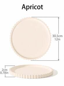 Round Silicone Vanity Organizer Tray - Round Tray With A Wavy Edge, Suitable For Skincare Products, Perfumes, And Jewelry. - Multicolor - View 19