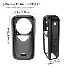 1 Set Camera Screen Protector Kit Compatible With Insta360 X6, HD Screen Film, Silicone Case, Bag - View 3