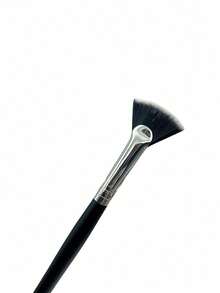 1PC Fan-Shaped Eyelash Brush Suitable For Daily Makeup - Black - View 3