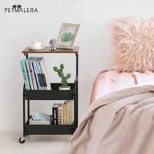 PEYMALERA Storage Island & Carts - Black - View 8